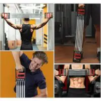 3 in 1 Chest Expander Multi-Functional Arm Strength Exerciser/Pedal Leg Exerciser/Chest Expander/Arm Exerciser/Home Fitness Equipment/Muscle Adjustable Exerciser (Mini Exerciser) - Image 15