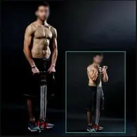 3 in 1 Chest Expander Multi-Functional Arm Strength Exerciser/Pedal Leg Exerciser/Chest Expander/Arm Exerciser/Home Fitness Equipment/Muscle Adjustable Exerciser (Mini Exerciser) - Image 9