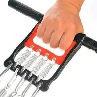 3 in 1 Chest Expander Multi-Functional Arm Strength Exerciser/Pedal Leg Exerciser/Chest Expander/Arm Exerciser/Home Fitness Equipment/Muscle Adjustable Exerciser (Mini Exerciser) - Image 5