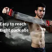 2-in1 Chest Expander Multi-function Arm Strength Exerciser/Chest Expander/Hand Trainer/Home Fitness Equipment/Muscle Adjustable Exerciser (Mini Trainer, Chest, Arm, Exercise) - Image 12