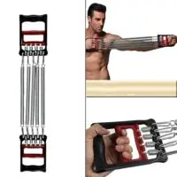 2-in1 Chest Expander Multi-function Arm Strength Exerciser/Chest Expander/Hand Trainer/Home Fitness Equipment/Muscle Adjustable Exerciser (Mini Trainer, Chest, Arm, Exercise) - Image 3