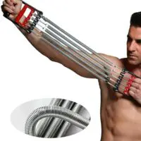 2-in1 Chest Expander Multi-function Arm Strength Exerciser/Chest Expander/Hand Trainer/Home Fitness Equipment/Muscle Adjustable Exerciser (Mini Trainer, Chest, Arm, Exercise) - Image 4