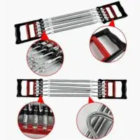 2-in1 Chest Expander Multi-function Arm Strength Exerciser/Chest Expander/Hand Trainer/Home Fitness Equipment/Muscle Adjustable Exerciser (Mini Trainer, Chest, Arm, Exercise) - Image 8