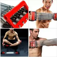 2-in1 Chest Expander Multi-function Arm Strength Exerciser/Chest Expander/Hand Trainer/Home Fitness Equipment/Muscle Adjustable Exerciser (Mini Trainer, Chest, Arm, Exercise) - Image 2