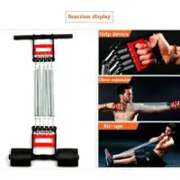 3 in 1 Chest Expander Multi-Functional Arm Strength Exerciser/Pedal Leg Exerciser/Chest Expander/Arm Exerciser/Home Fitness Equipment/Muscle Adjustable Exerciser (Mini Exerciser) - Image 14
