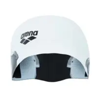 Pool swimming cap Arena, reversible cap in two colors, white and black/Sport - Image 6