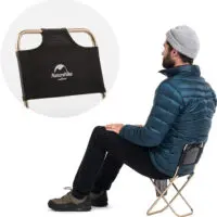 Складной стул Naturehike MZ01 NH18M001-Z, походные аксессуары, переносной стул/походный — изображение 2