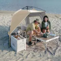 Палатка На 3-4 Человека NatureHike CNK2300ZP023, Портативная Туристическая Палатка для Кемпинга, Палатка для Пляжа/Поход — изображение 9