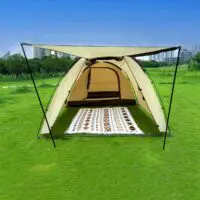 კარავი (3/6 ადგილიანი) 2 ოთახიანი წყალგაუმტარი კარავი (კარვები) Chanodug CD - Image 5