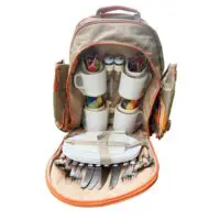 Сумка для пикника/Термосумки для пикника для 4 персоны/походный комплект для пикника — изображение 3