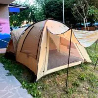 კარავი (3/6 ადგილიანი) 2 ოთახიანი წყალგაუმტარი კარავი (კარვები) Chanodug CD - Image 11