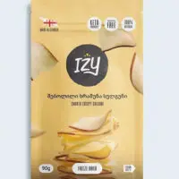 IZY Хрустящий Копченый Сулгун (90г), Разовый Обед, Походное Питание/Поход