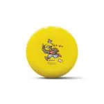 Желтый, с рисунком орла