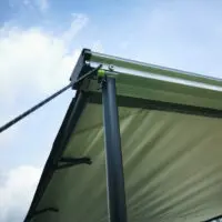 მანქანის ტენტი TIEFU, მანქანის ტენტი, მანქანის გასაშლელი ტენტი,სალაშქრო ტენტი, მანქანის აქსესუარები, მანქანის უნივერსალური გადასაფარებელი ტენტი/საფარი - Image 2