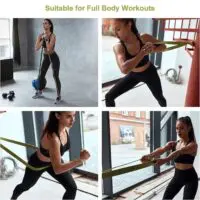 A set of 5-piece harnesses with different load levels/rubber for training muscles/Fitness Resistance Bands U-POWEX, For Resistance Training/Fitness and Sport (Копировать) - Image 3