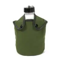 მათარა 1,3ლ. ალუმინის  სამხედრო ლაშქრობის, ქვაბი საჭმლის მომზადებისთვის ტურიზმის, მოგზაურობისთვის/სალაშქრო/პორტატული ალუმინის სამხედრო წყლის ბოთლი ჭიქით და სახურავით/ჭიქა, ჭიქები (მათარა, ჭურჭელი,კოლბა) - Image 7