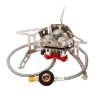 Stove Head (Gas Head, Gas Cylinder Head) Self-Ignition 6000W/Gas Stove Hiking Camping/High Heat Rate Outdoor Burner, Gas Burner/