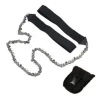 Нож/Ручная цепь/инструмент для кемпинга на открытом воздухе с 11 зубьями/портативная пила/пила по дереву/цепная пила/ручная цепная пила для резки деревьев/стальная складная цепь/режущие цепи/складная пила/стальная острая веревка для кемпинга/Для походов/походов — изображение 4