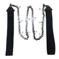 Нож/Ручная цепь/инструмент для кемпинга на открытом воздухе с 11 зубьями/портативная пила/пила по дереву/цепная пила/ручная цепная пила для резки деревьев/стальная складная цепь/режущие цепи/складная пила/стальная острая веревка для кемпинга/Для походов/походов — изображение 5