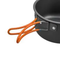 Набор походной СAMPSOR посуды  для 4-5 человек из кастрюли и чайника антипригарным покрытием  для кемпинга на открытом воздухе/походный набор (походная кухня) — изображение 5