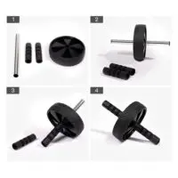 Мини-тренажер для пресса, роликовый тренажер/Колесо-ролик для пресса/Роликовый тренажер для мышц живота/Фитнес ролик для пресса RUIBA (используется для тренировки пресса, фитнеса) ) — изображение 4