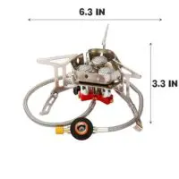 Stove Head (Gas Head, Gas Cylinder Head) Self-Ignition 6000W/Gas Stove Hiking Camping/High Heat Rate Outdoor Burner, Gas Burner/ - Image 2