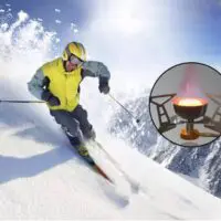 Кемпинговая печь, раздельная ветрозащитная переносная печь, горелка для походов, печь для пикника, духовка — изображение 4