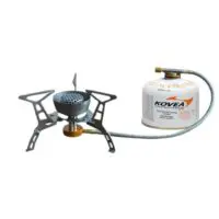 Кемпинговая печь, раздельная ветрозащитная переносная печь, горелка для походов, печь для пикника, духовка