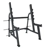 Стойка для фитнес-штанги, стойка для приседаний Squat Rack E7050/Стойки для штанги DHZ Fitness — изображение 2