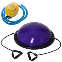 ფიტნეს სავარჯიშო სახტუნაო ბურთი სხეულის ბალანსისა და კოორდინაციისათვის/შესქელებული მოცურების საწინააღმდეგო ბალანსის იოგის ბურთი (იოგის სავარჯიშო ბურთი) - Image 9