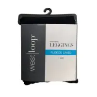 FLEECE LINED Women's sports pants, sports training pants, west|loop Seamless Leggings - Image 2