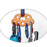 კარაბინების დასამაგრებელი ფირფიტა MAP-8/ფირფიტა 15 ნახვრეტით და წამყვანის გამყოფით/სალაშქრო ფირფიტა/ფირფიტები - Image 2