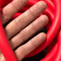 Эспандер трубка латексная L300см, d12мм силовая нагрузка 0-25 kg. Жгут борцовский для силовых упражгений — изображение 2