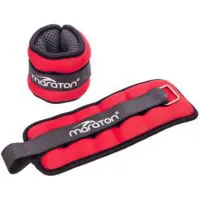 Гиря с отягощениями при беге (1 кг+1 кг) /Утяжелители для лодыжек и запястий/вес 1 кг+1 кг (пара) Утяжелители для лодыжек и запястий ANKLE/WRIST maraton — изображение 5