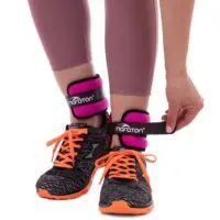 Гиря с отягощениями при беге (1 кг+1 кг) /Утяжелители для лодыжек и запястий/вес 1 кг+1 кг (пара) Утяжелители для лодыжек и запястий ANKLE/WRIST maraton — изображение 2