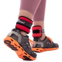 Гиря с отягощениями при беге (1 кг+1 кг) /Утяжелители для лодыжек и запястий/вес 1 кг+1 кг (пара) Утяжелители для лодыжек и запястий ANKLE/WRIST maraton — изображение 2