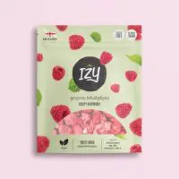 IZY Хрустящая малина (11 г), Чипсы сублимированные фрукты веганское Походное Питание/Поход
