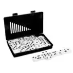 დომინო, სახალისო მაგიდის თამაშები და გონების ვარჯიში, ოჯახური დასვენებისთვის სახლში