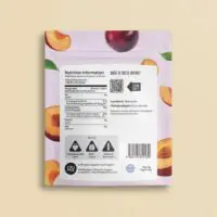 IZY ქლიავის ხრაშუნა ჩიპსი (14 გრ), სუბლიმირებული ხილი ვეგანური სალაშქრო ხრაშუნები ჩირი კვება/ტურისტული სალაშქრო საჭმელი - Image 2