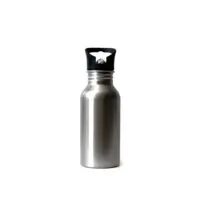 Water bottle 500 ml, hiking, sports eco flask with stainless steel tube - Image 3