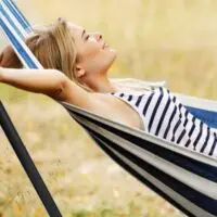 Metal hammock stand with two person hammock/double hammock with iron structure, bracket, hammock stand (hammock comes as a gift) - Image 4