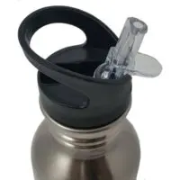 Water bottle 500 ml, hiking, sports eco flask with stainless steel tube - Image 5
