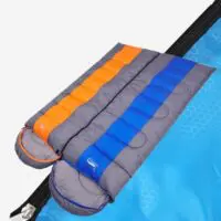 2KG Sleeping Bag for Adults, 4 Season Lightweight Waterproof Warm Sleeping Bag with Compression Sack, Indoor & Outdoor Sleeping Equipment for Hiking, Backpacking and Camping - Image 8