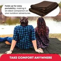 საბანი 220 x 170 სმ, იტალიური სტილის შალის საბანი, სალაშქრო პლედი, ცეცხლგამძლე შალის ვინტაჟური სტილის საბანი ლაშქრობისა და ყოველდღიური ცხოვრებისთვის, სამხედრო, სანადირო, სალაშქრო, საკემპინგო - Image 2