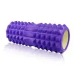 ფიტნეს როლერი 33 სმ აღდგენისთვის, როლერი ღრმა ქსოვილების მასაჟის როლიკები სპორტდარბაზისთვის. ზურგის, კისრის და მუხლის ტკივილის შემამსუბუქებელი როლიკერი. იოგას, ფიტნეს ვარჯიშის როლიკერი, კუნთების მასაჟის აღჭურვილობა, კუნთების აღდგენა, გაწელვა.