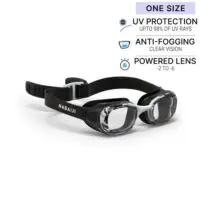 Очки для плавания Nabaiji XBASE, очки для плавания из твердого поликарбоната, защита от ультрафиолета — изображение 2