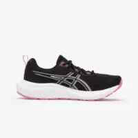 Shoes ASICS GEL Windhawk, Women's Running Sport Shoes - Black with Pink - Image 3