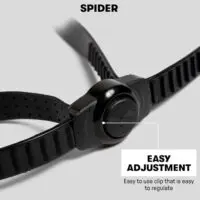 ცურვის სათვალე Arena Spider, მყარი პოლიკარბონატის საცურაო სათვალე, ულტრაიისფერი დაცვით - Image 9