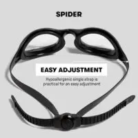 ცურვის სათვალე Arena Spider, მყარი პოლიკარბონატის საცურაო სათვალე, ულტრაიისფერი დაცვით - Image 10