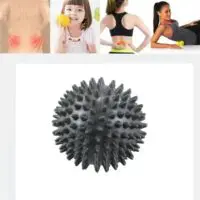 Massage ball, soft, silicone ball for fitness and yoga, designed for muscle relaxation, fascia release and targeted massage of the feet, hands and body - Image 4